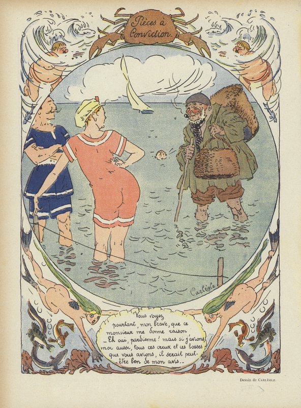Illustrazione per Le Rire da Charles Emile Egli