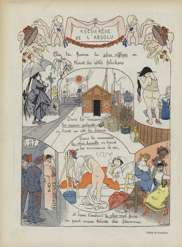 Illustrazione per Le Rire da Charles Emile Egli
