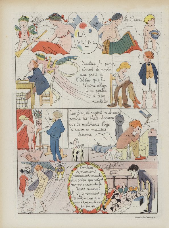 Illustrazione per Le Rire da Charles Emile Egli