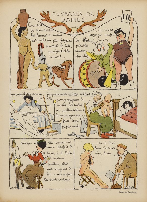 Illustrazione per Le Rire da Charles Emile Egli