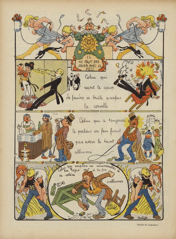 Illustrazione per Le Rire da Charles Emile Egli