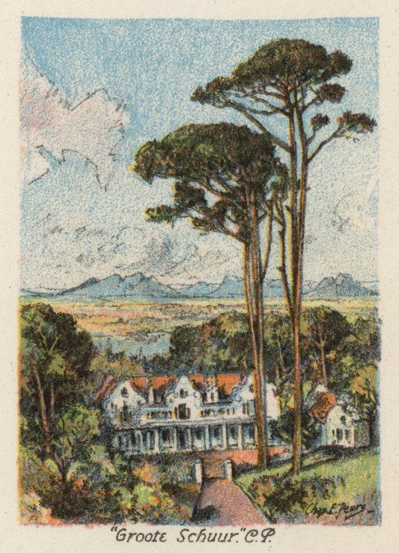 Sudafrica: "Groote Schuur," CP da Charles Ernest Peers