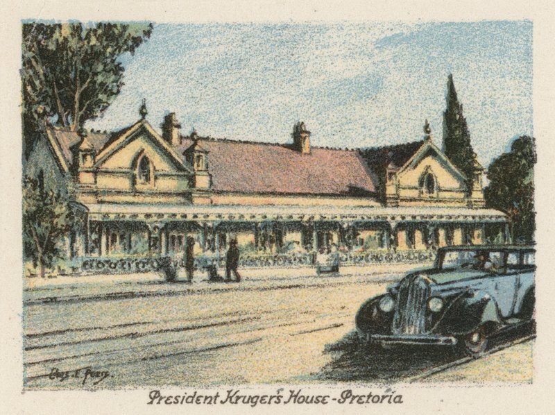 Sudafrica: Casa del Presidente Kruger, Pretoria da Charles Ernest Peers