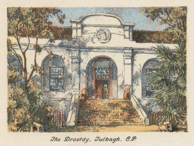 Sudafrica: Il Drostdy, Tulbagh, CP da Charles Ernest Peers