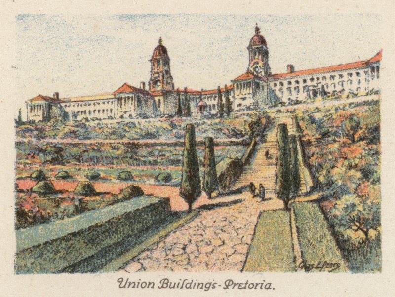 Sudafrica: Union Buildings, Pretoria da Charles Ernest Peers