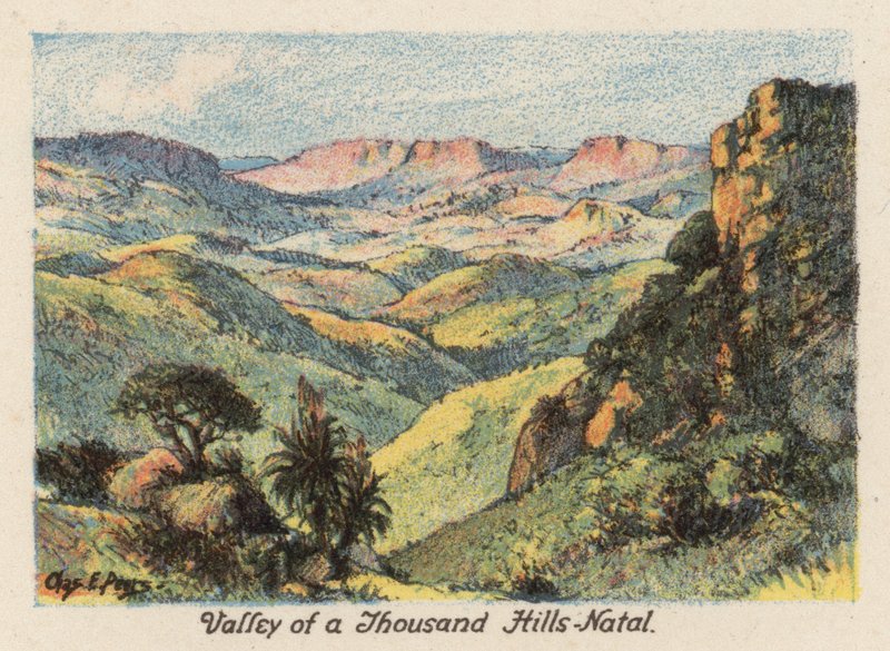 Sudafrica: Valle delle Mille Colline, Natal da Charles Ernest Peers