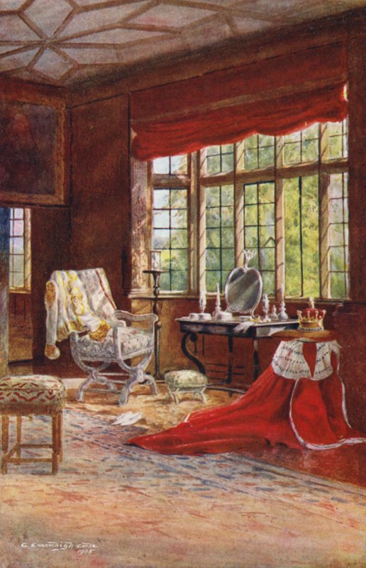 Knole House: Camera Spangled, Finestra da Charles Essenhigh Corke