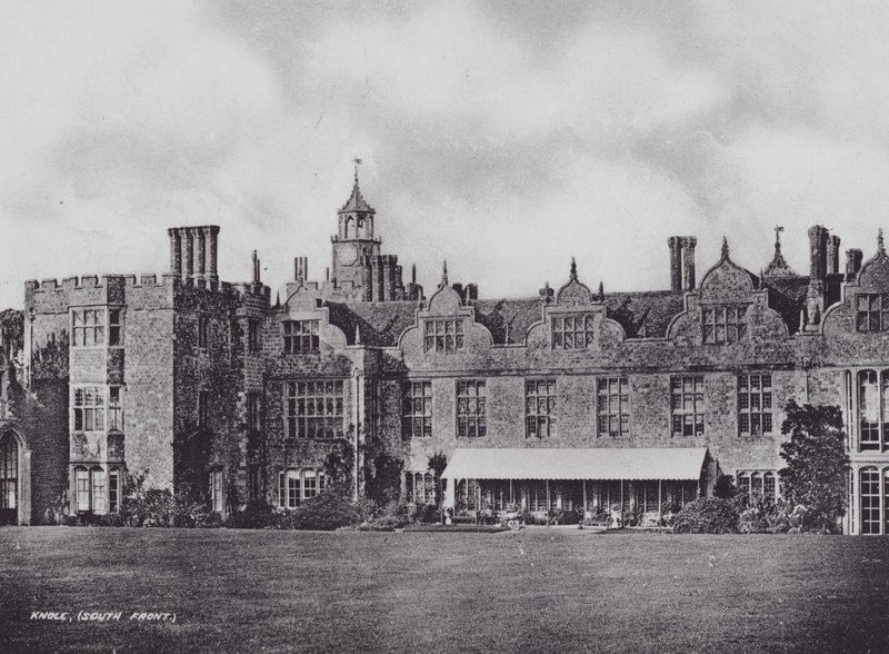 Knole, fronte sud da Charles Essenhigh Corke