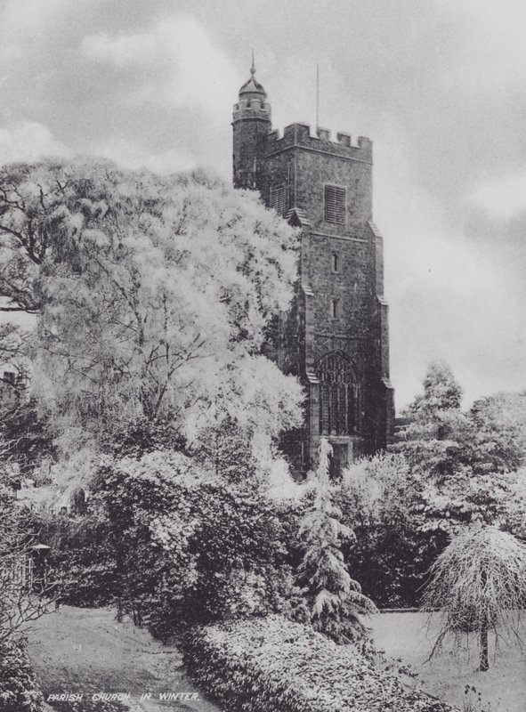 Sevenoaks: Chiesa parrocchiale in inverno da Charles Essenhigh Corke