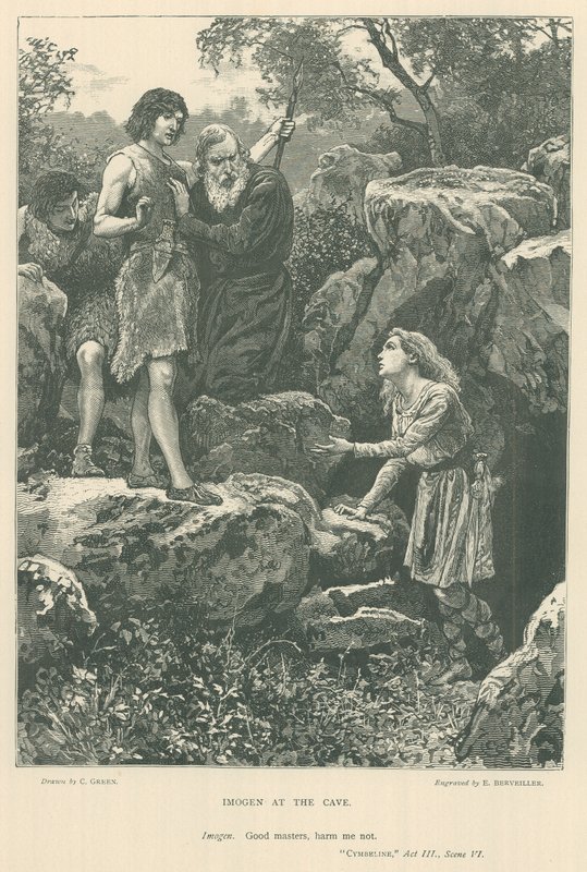 Illustrazione per Cymbeline da Charles Green