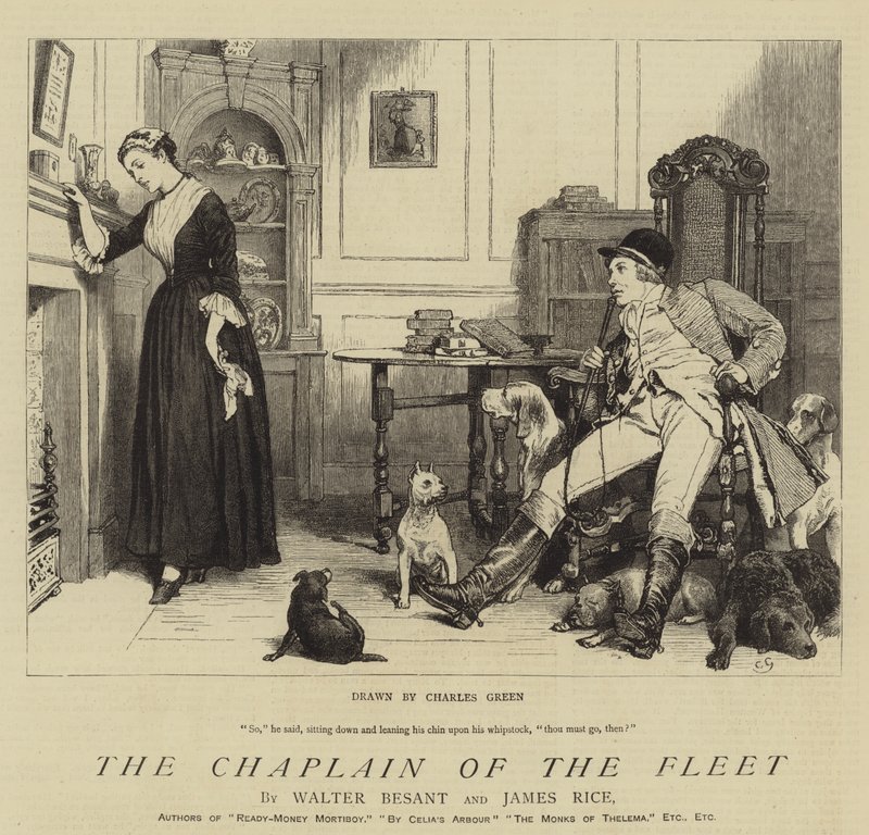 Il cappellano della flotta da Charles Green