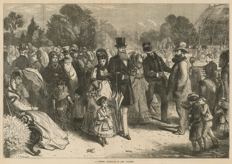 Un pomeriggio estivo nei Giardini di Kew, Londra da Charles J. Staniland