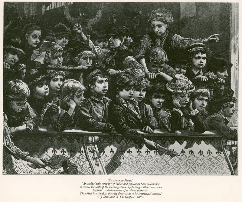 Sedetevi davanti! I bambini della classe operaia vengono introdotti al teatro da Charles J. Staniland