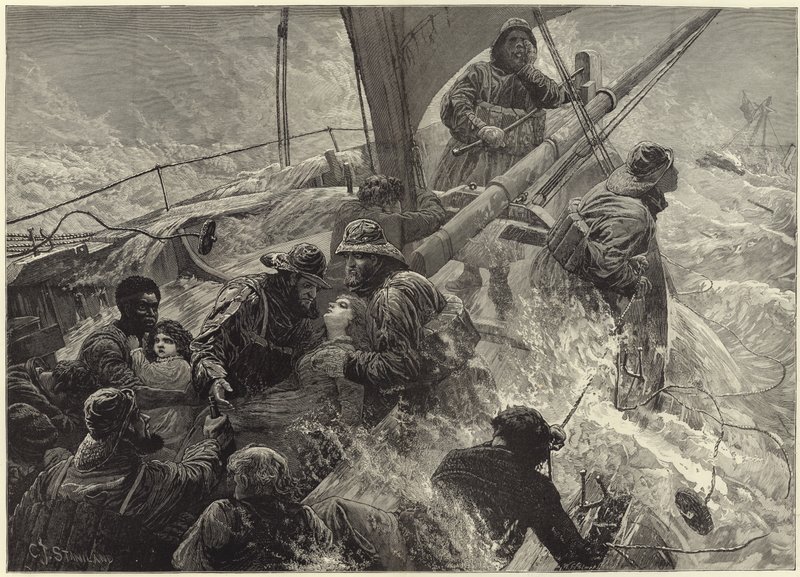 La tempesta spietata da Charles J. Staniland