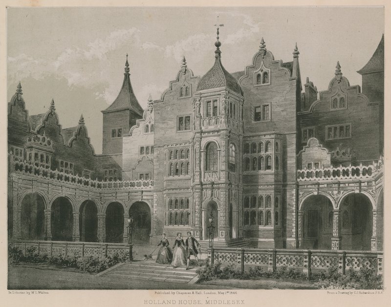 Holland House, Middlesex da Charles James Richardson
