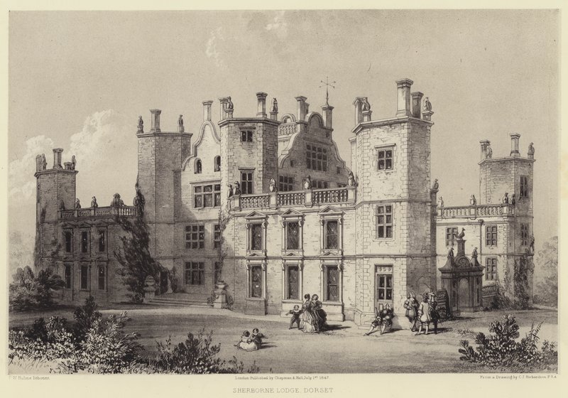 Sherborne Lodge, Dorset da Charles James Richardson