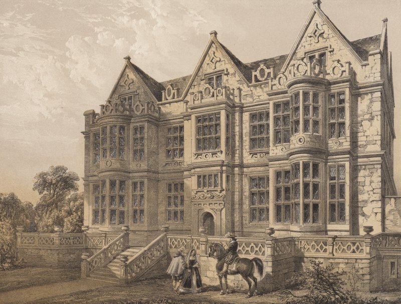 La casa del Duca, Wiltshire da Charles James Richardson