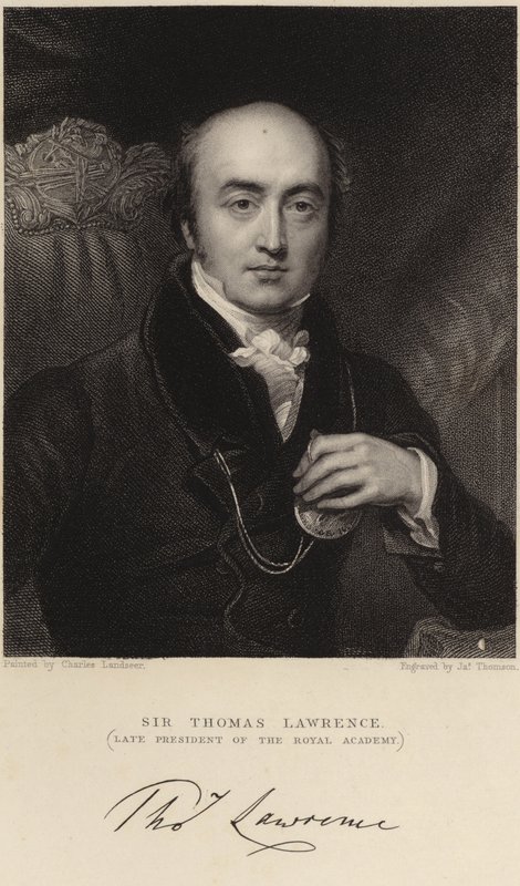 Sir Thomas Lawrence da Charles Landseer