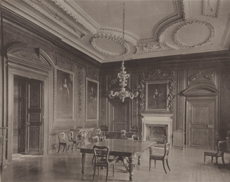 Belton House, Grantham, la sala da pranzo da Charles Latham