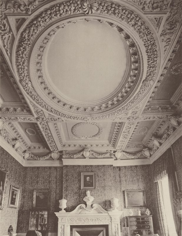 Coleshill, Berkshire, Interno del Salone da Charles Latham
