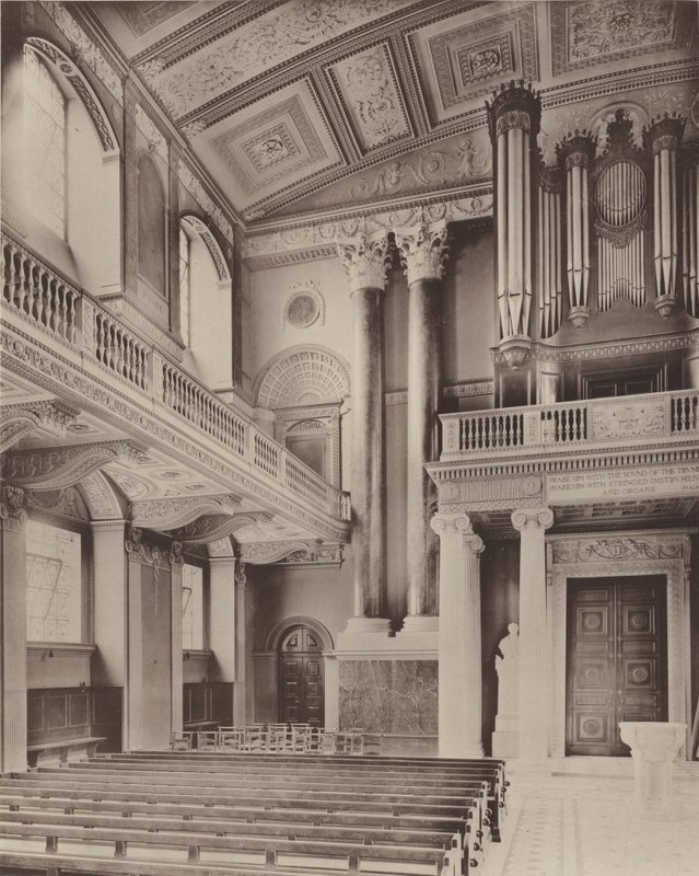 Ospedale di Greenwich, Interno della Cappella da Charles Latham