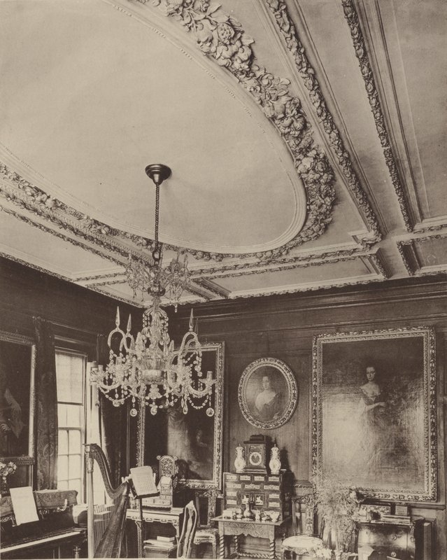 Groombridge Place, il Salotto da Charles Latham