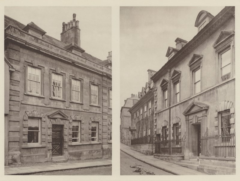 Case a Stamford, Lincolnshire, High Street, St Martins, Barn Hill da Charles Latham