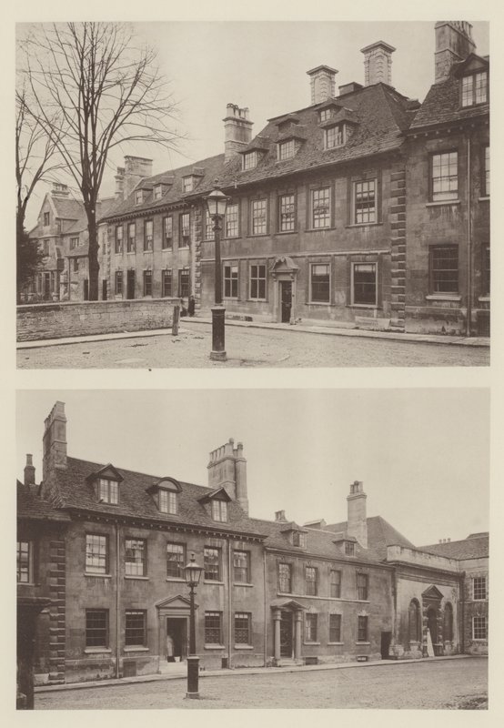 Case vicino alla chiesa di San Giorgio, Stamford da Charles Latham