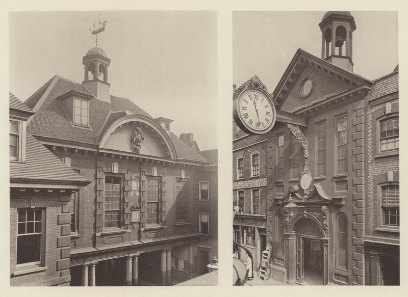 Rochester, il Guildhall, il Corn Exchange da Charles Latham