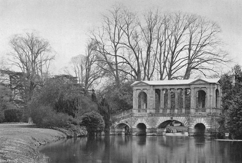 Il ponte in primavera da Charles Latham