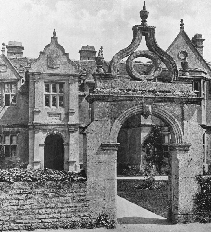 Il portico e il cancello da Charles Latham