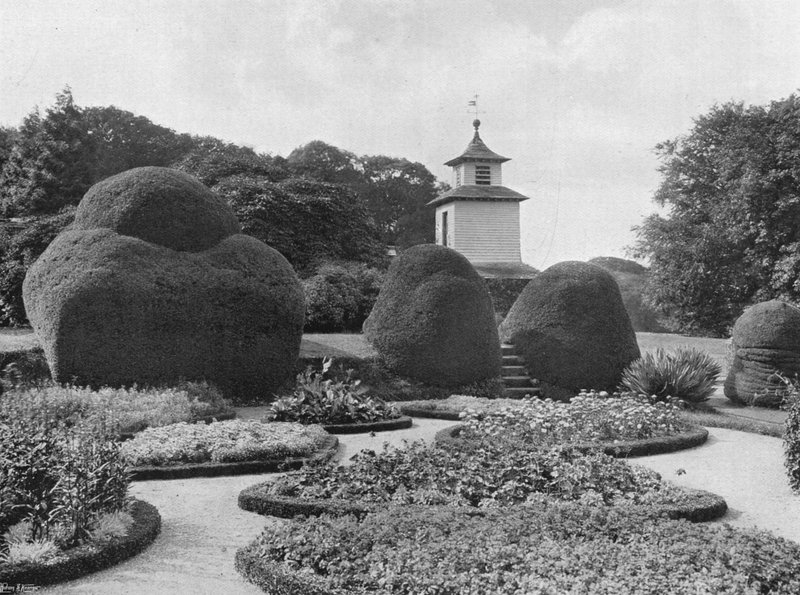 Il giardino superiore da Charles Latham