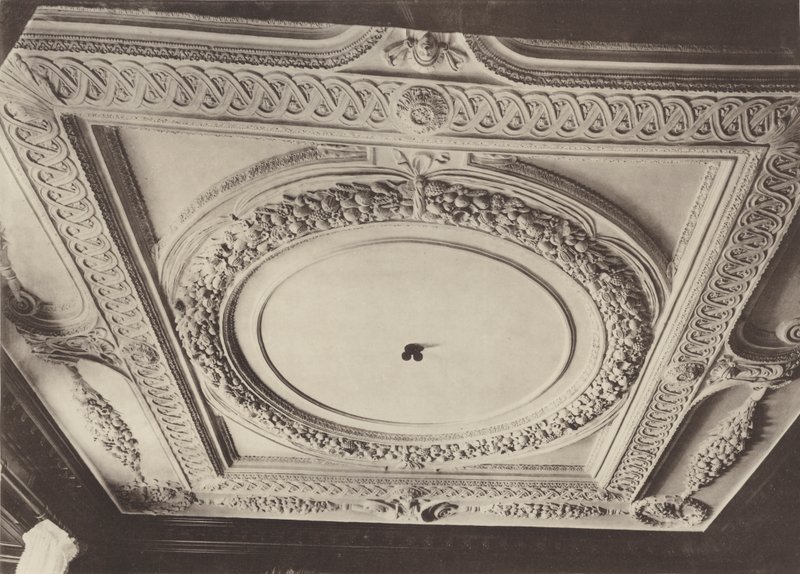 Thorpe Hall, Peterborough, soffitto della sala da pranzo da Charles Latham