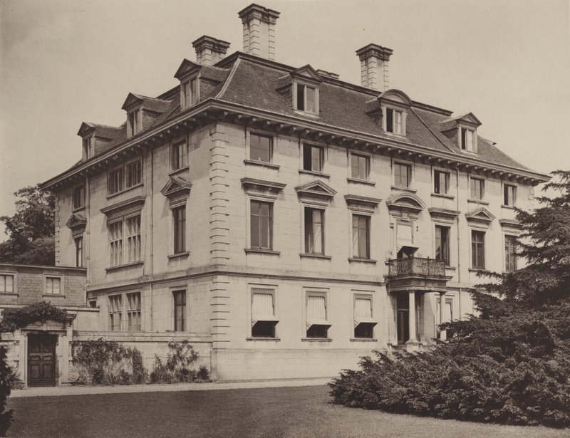 Thorpe Hall, Peterborough, il Fronte Sud da Charles Latham