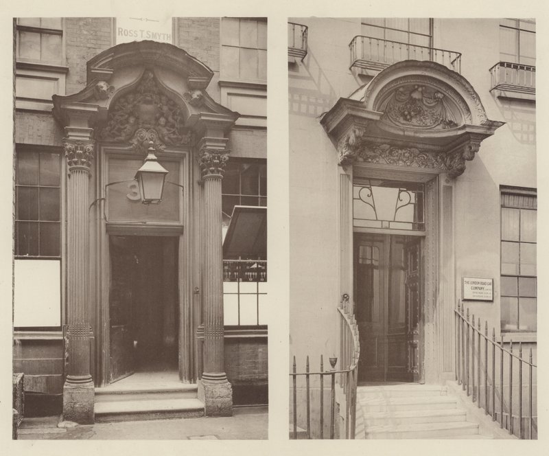 Due Portali di Londra, Mark Lane, East Central, Grosvenor Road, South West da Charles Latham