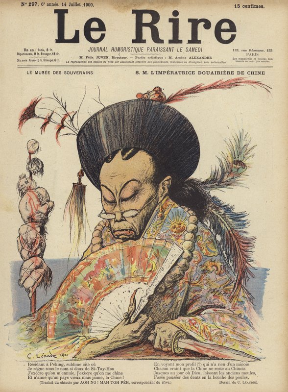 Imperatrice vedova della Cina da Charles Leandre