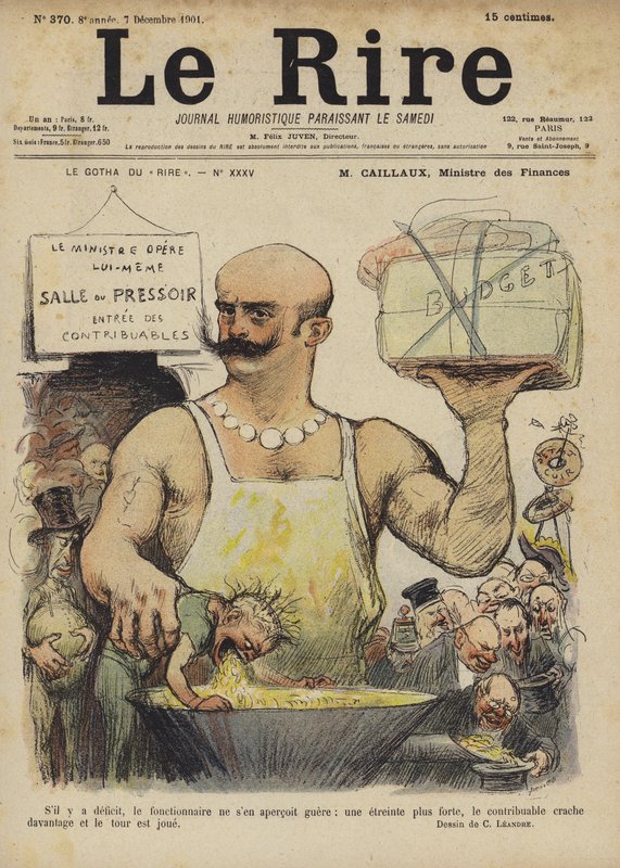 Illustrazione per Le Rire da Charles Leandre