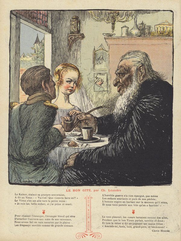 Illustrazione per Le Rire da Charles Leandre