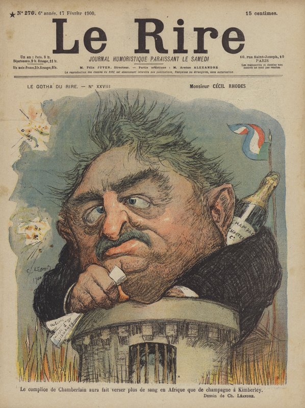 Illustrazione per Le Rire da Charles Leandre