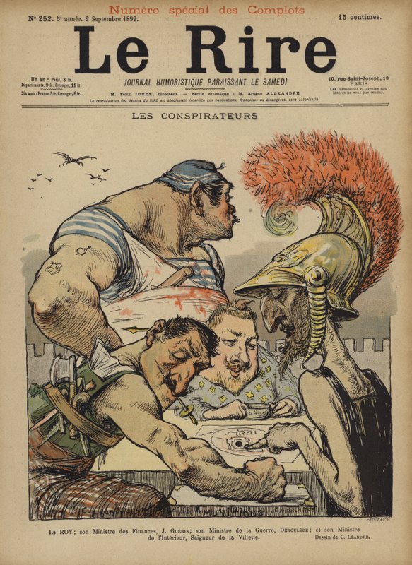 Illustrazione per Le Rire da Charles Leandre