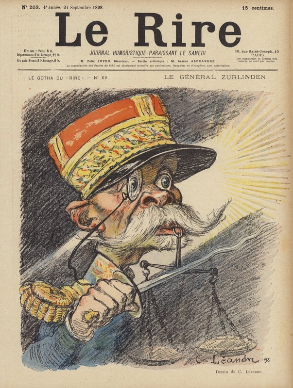 Illustrazione per Le Rire da Charles Leandre
