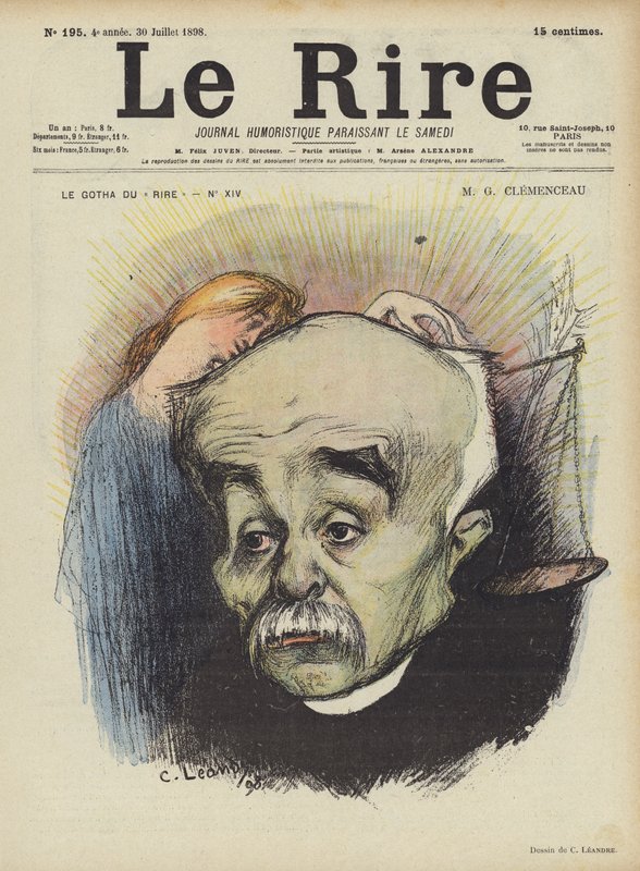 Illustrazione per Le Rire da Charles Leandre