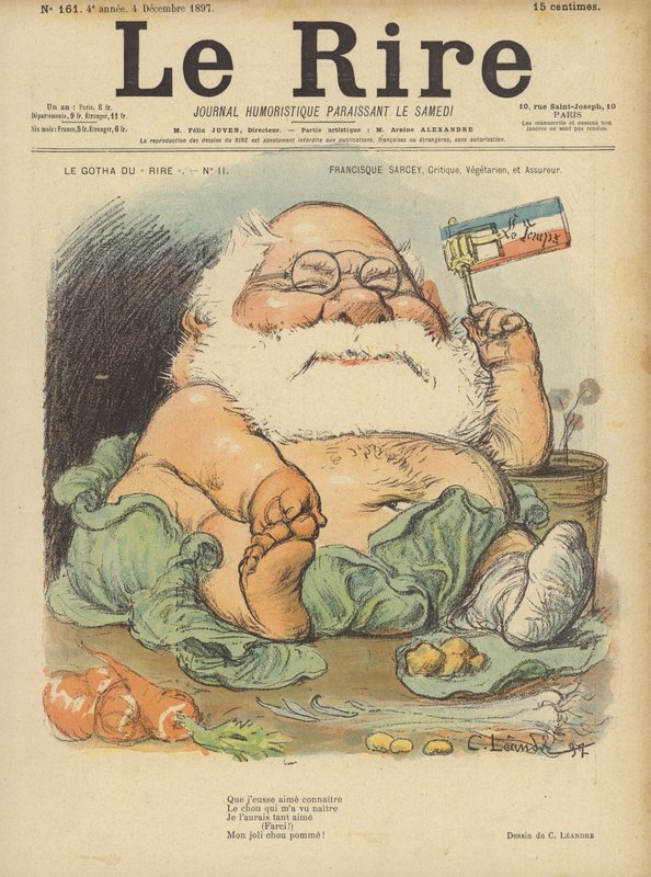 Illustrazione per Le Rire da Charles Leandre