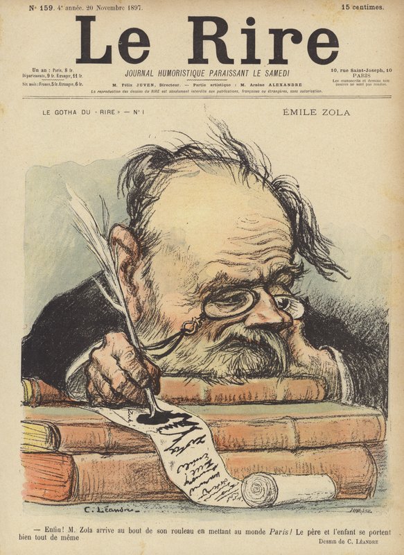 Illustrazione per Le Rire da Charles Leandre