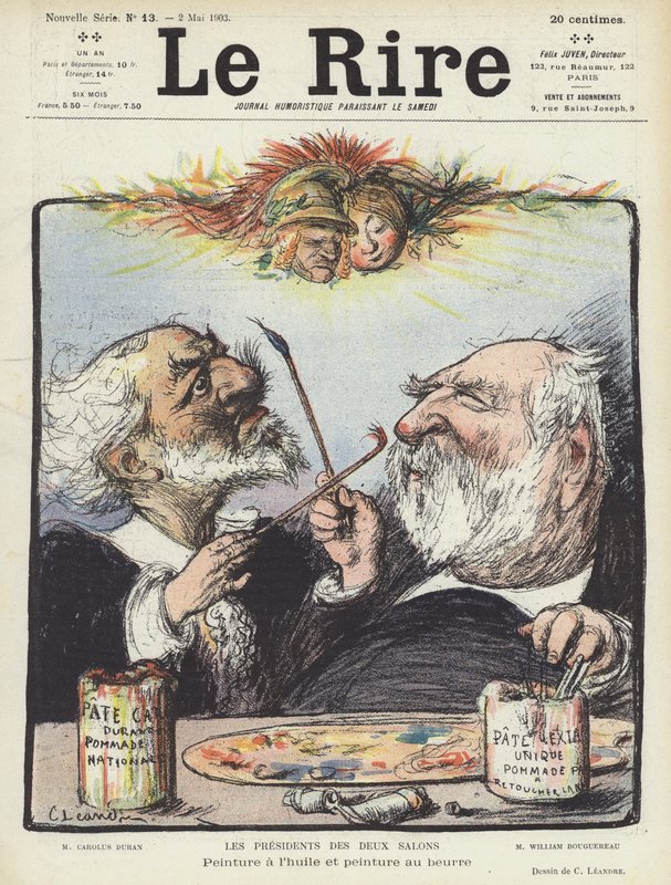 Illustrazione per Le Rire da Charles Leandre