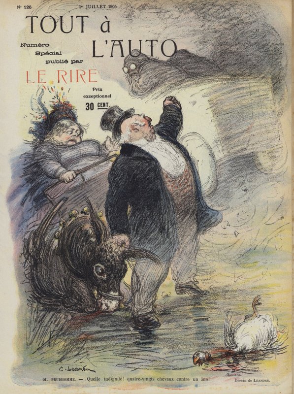 Illustrazione per Le Rire da Charles Leandre