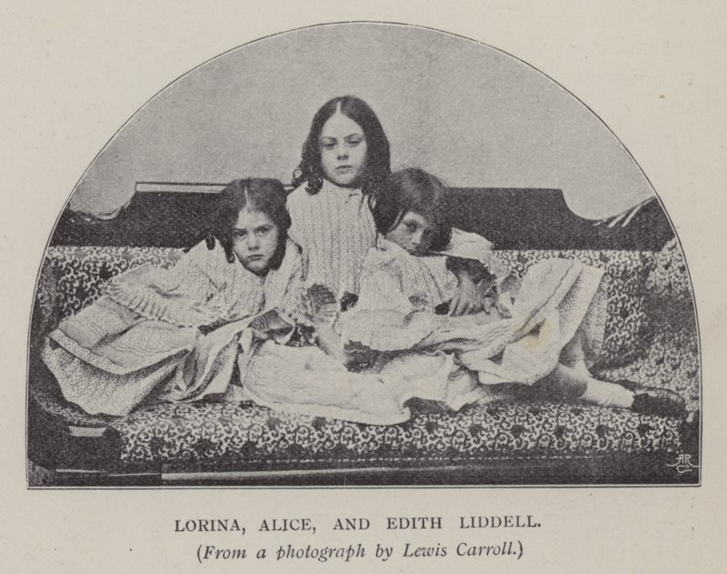 Lorina, Alice e Edith Liddell da Charles Lutwidge Dodgson