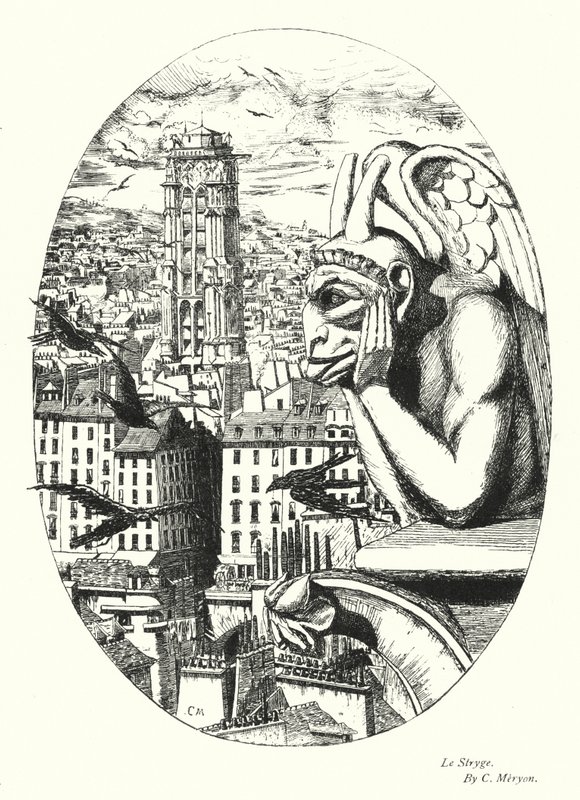 Le Stryge da Charles Meryon