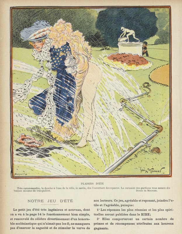 Illustrazione per Le Rire da Charles Meunier