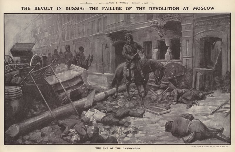La rivolta in Russia: Il fallimento della rivoluzione a Mosca da Charles Mills (after) Sheldon